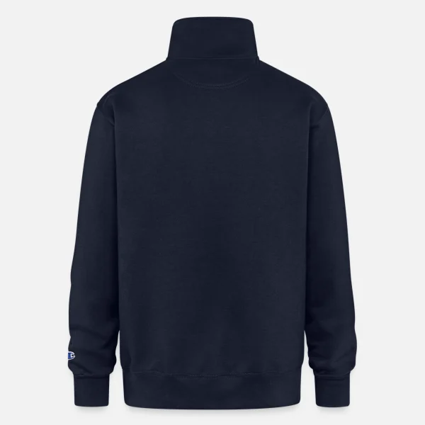 Custom Black Grey Cropped Basic pullover half zip Unisex Hoodie For Men Women - Personalised Designer Printed Stitched Hoodie