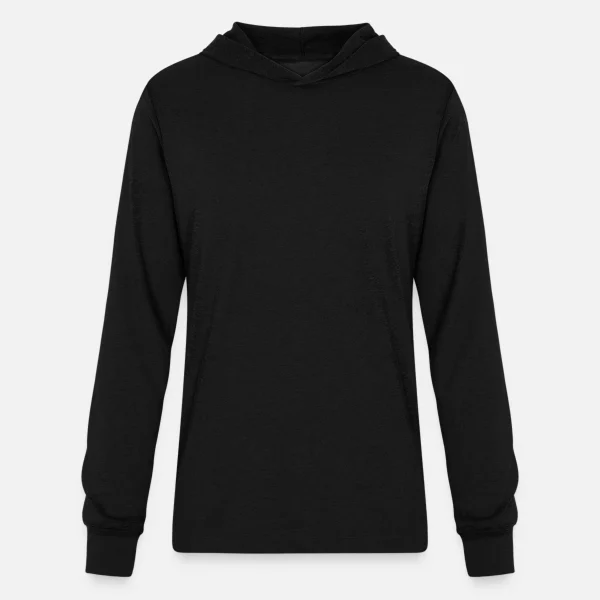 Custom Black Grey long Basic Pullover Unisex Hoodie For Men Women - Personalised Designer Printed Stitched Hoodie