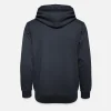 Custom Black Navy Cropped Basic Pullover Unisex Shawl Collar Hoodie For Men Women - Personalised Designer Printed Stitched Hoodie