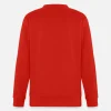 Custom Red Black Grey Cropped Basic Pullover Unisex Fleece Crewneck Sweatshirt For Men Women - Personalised Designer Printed Stitched Hoodie